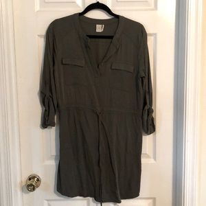 Paper Crane military style dress